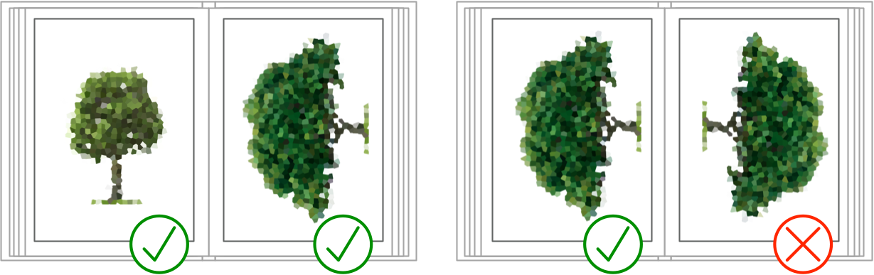 Both portrait and landscape orientation are fine. Make sure landscape is readable from the right.